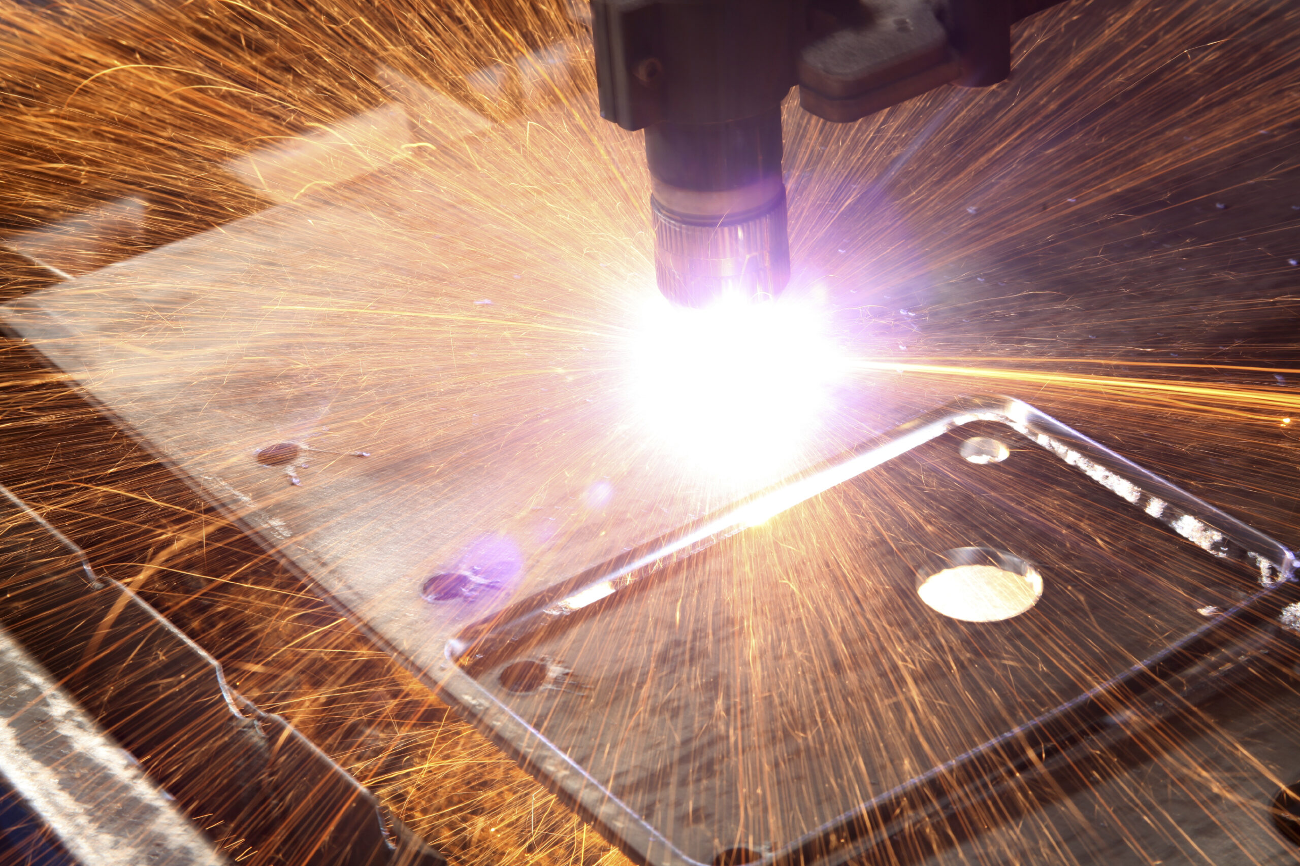 Metal-laser